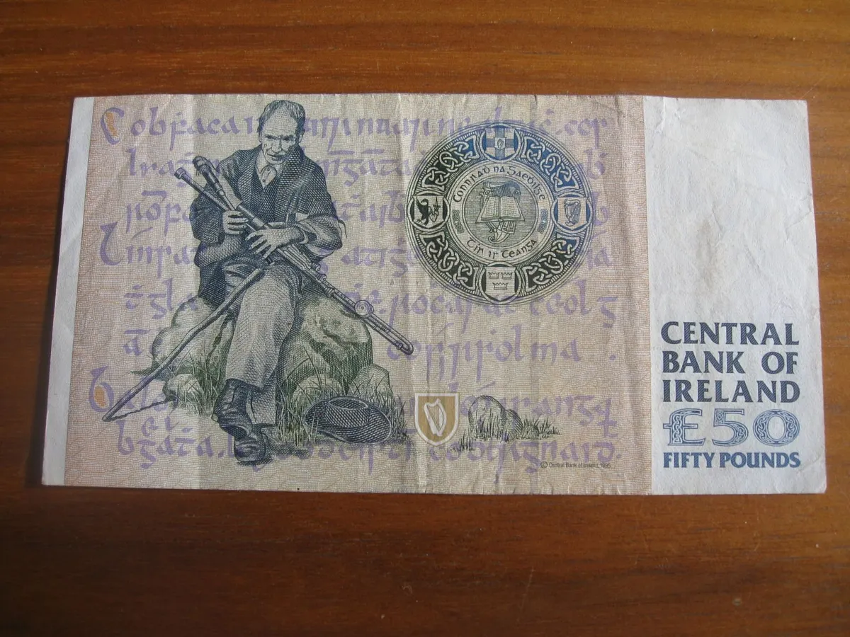 50 Pound C Series Replacement Note - 150 Euros - Image 2