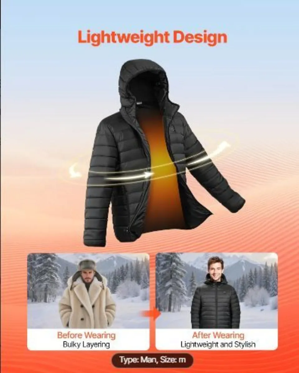 Heated Jacket for Men - Image 4