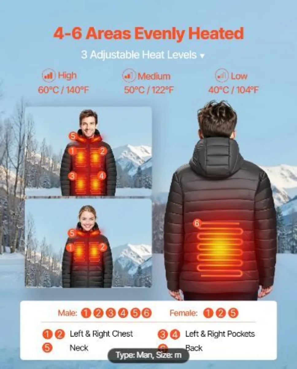 Heated Jacket for Men - Image 2