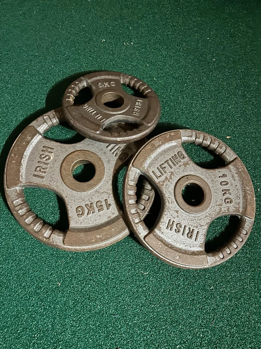Single Olympic plates 5kg 10kg 15kg