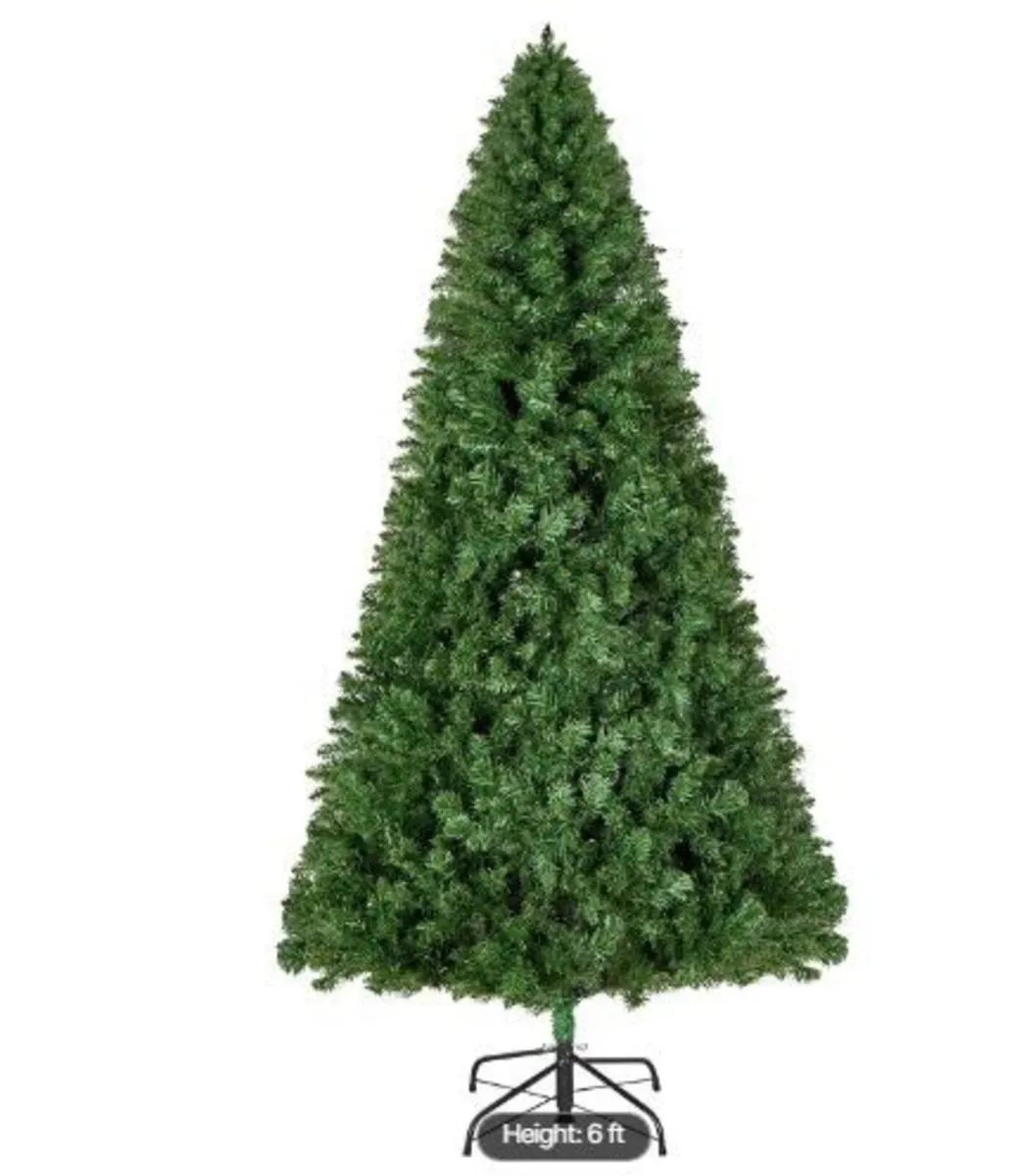 Christmas Tree, 1.8m Artificial Xmas Tree - Image 1