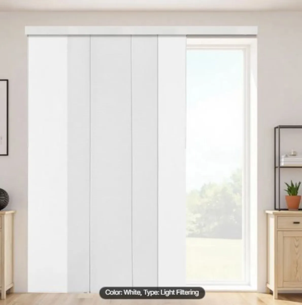Panel Track Blinds, Extendable Track - Image 4