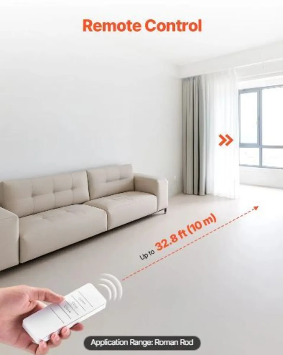 Automatic Curtain Opener, APP and Remote Control - Image 4