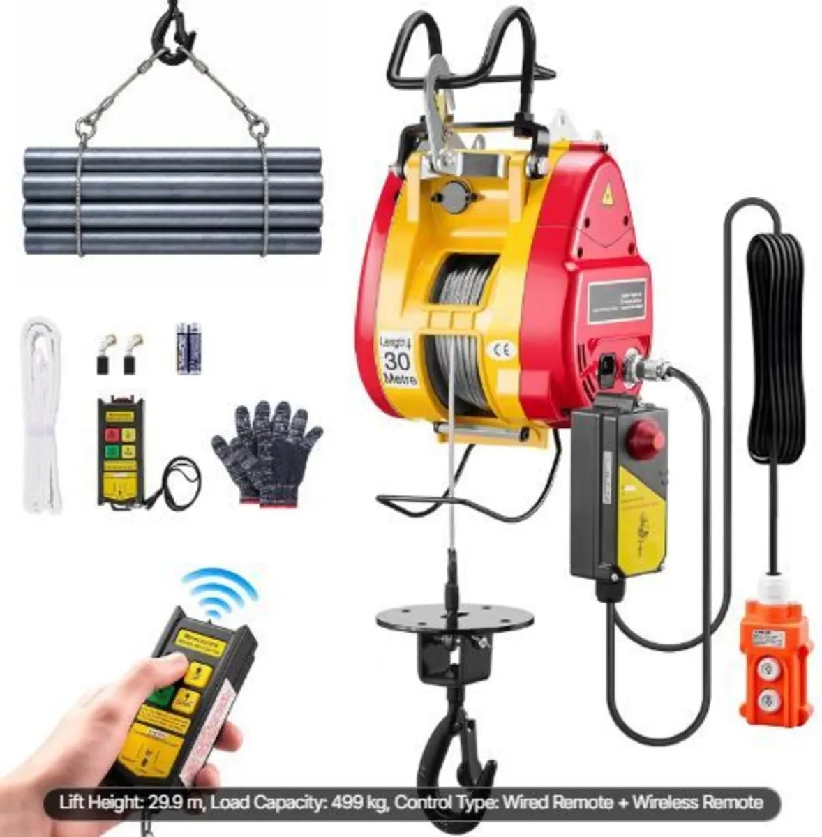 2-in-1 Electric Hoist Winch - Image 1