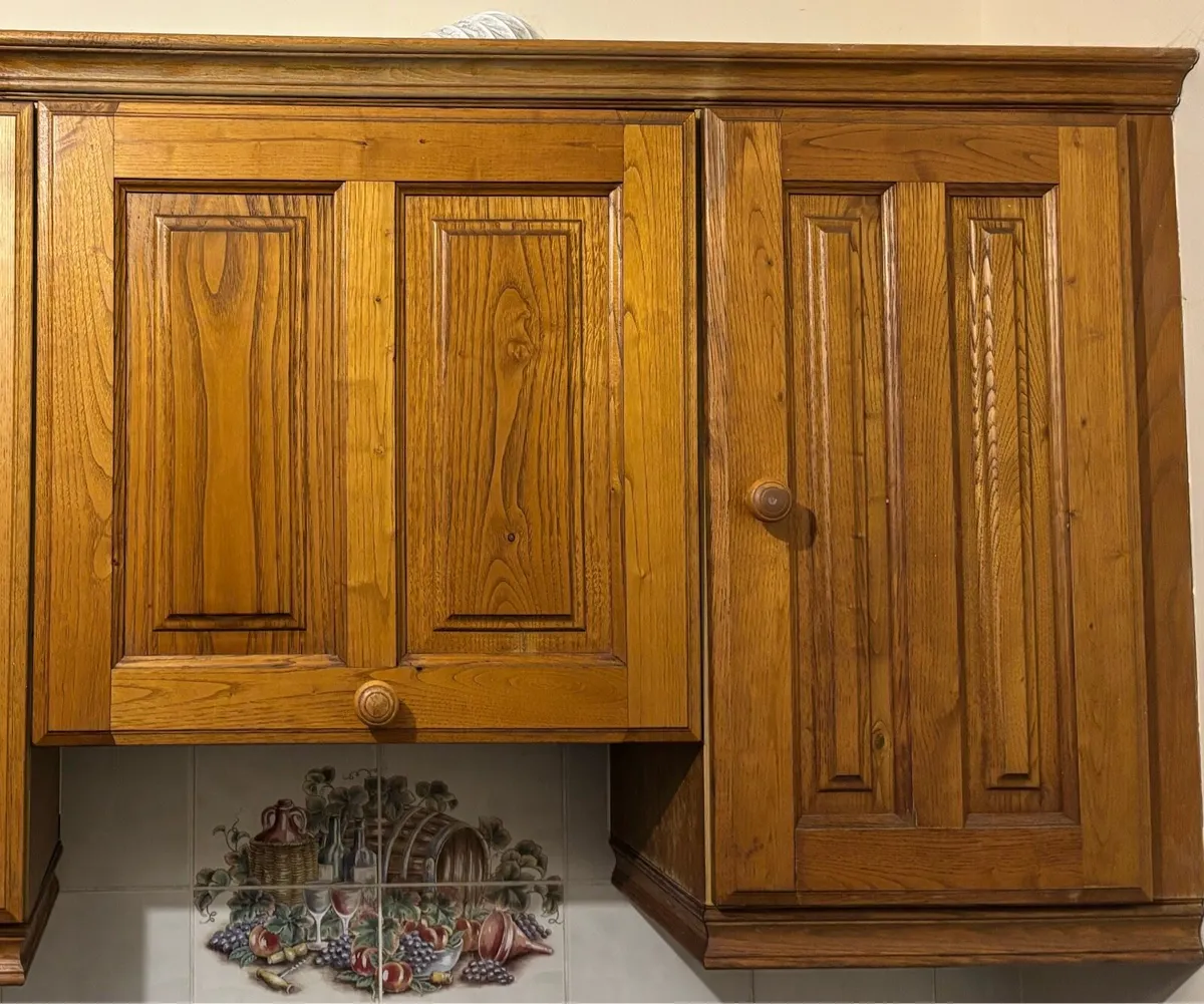 Chestnut Kitchen Cabinets Doors - Image 2