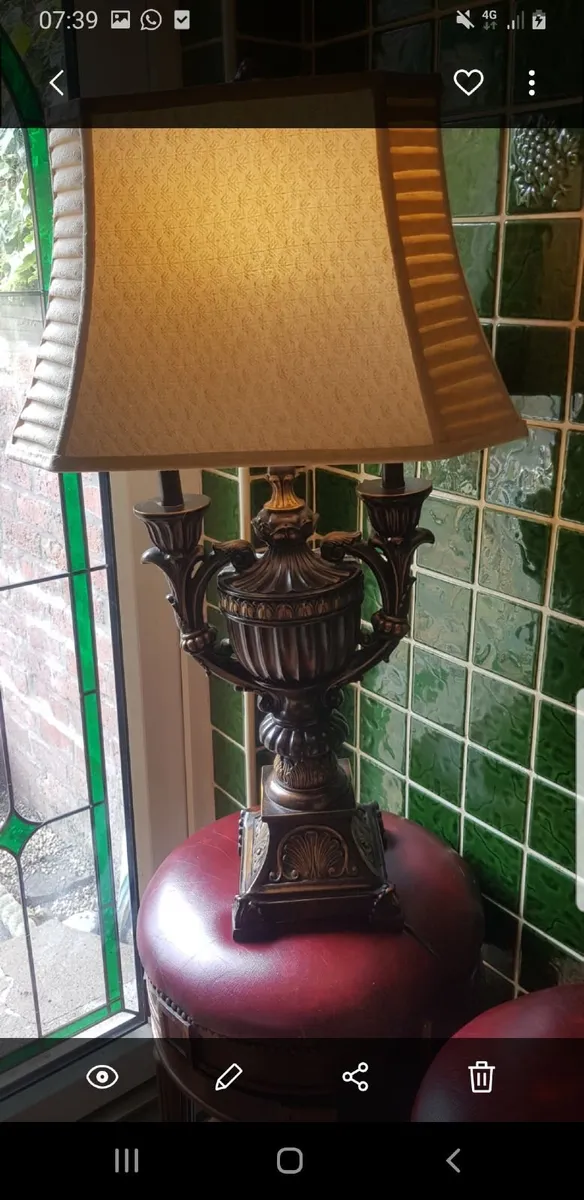 Selection of vintage lights - Image 4
