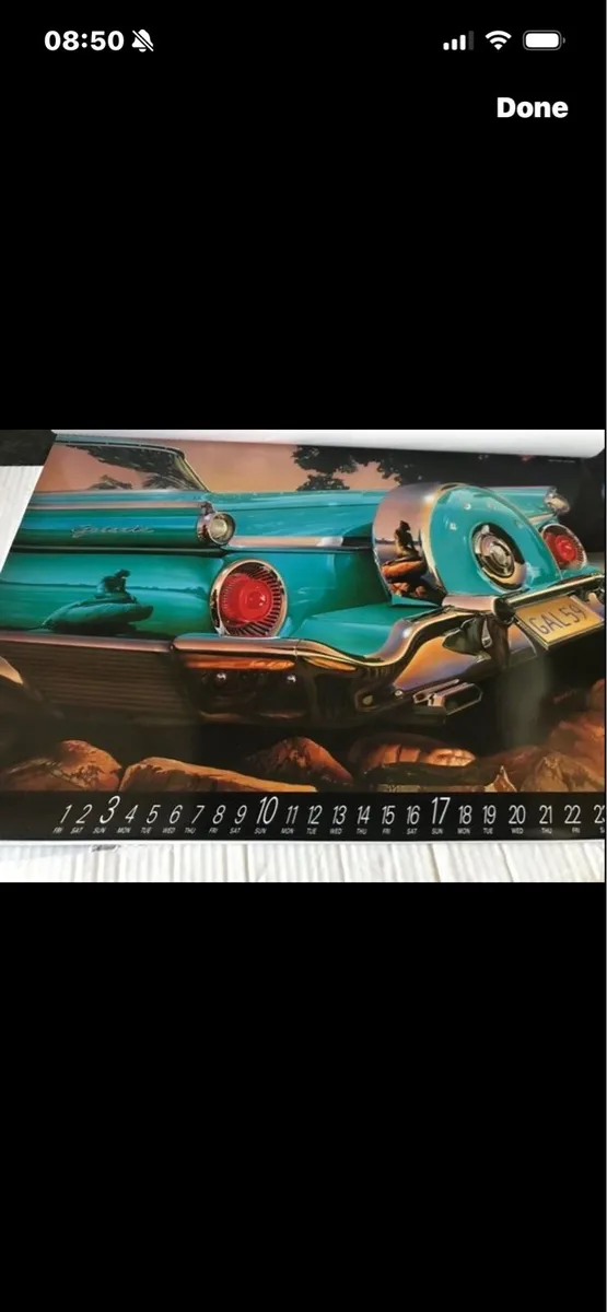 Henry Ford US Classic Cars Calendar - Image 2