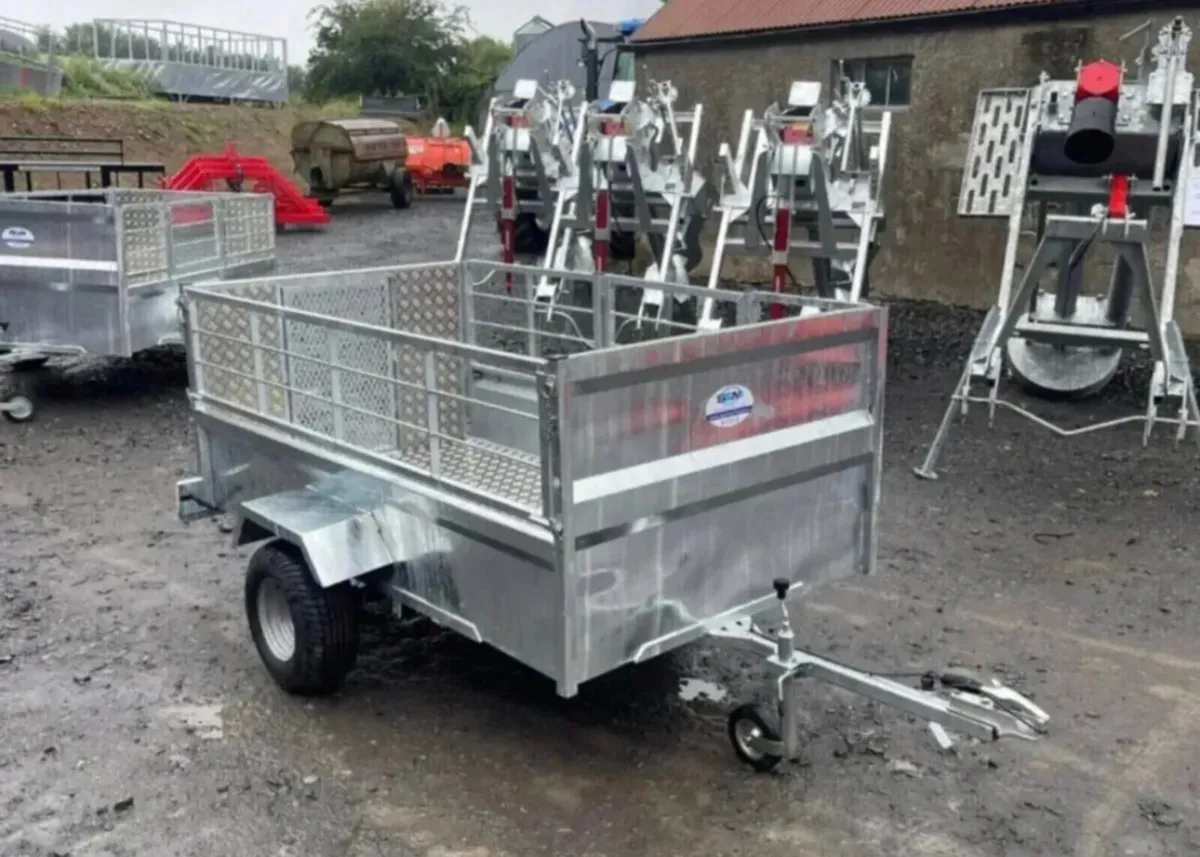 NEW QUAD SHEEP TRAILER 7x4 - Image 1