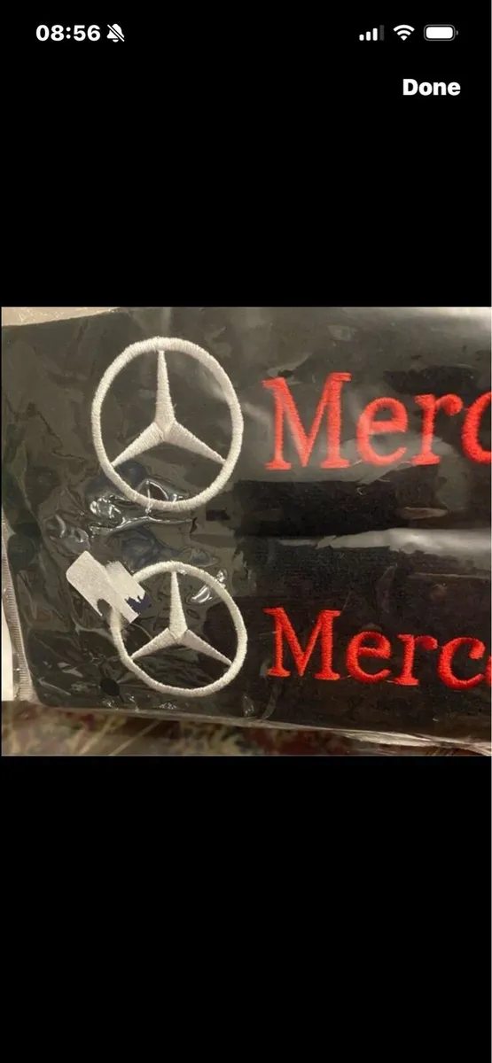 Mercedes Seatbelt Cushion Set - Image 2