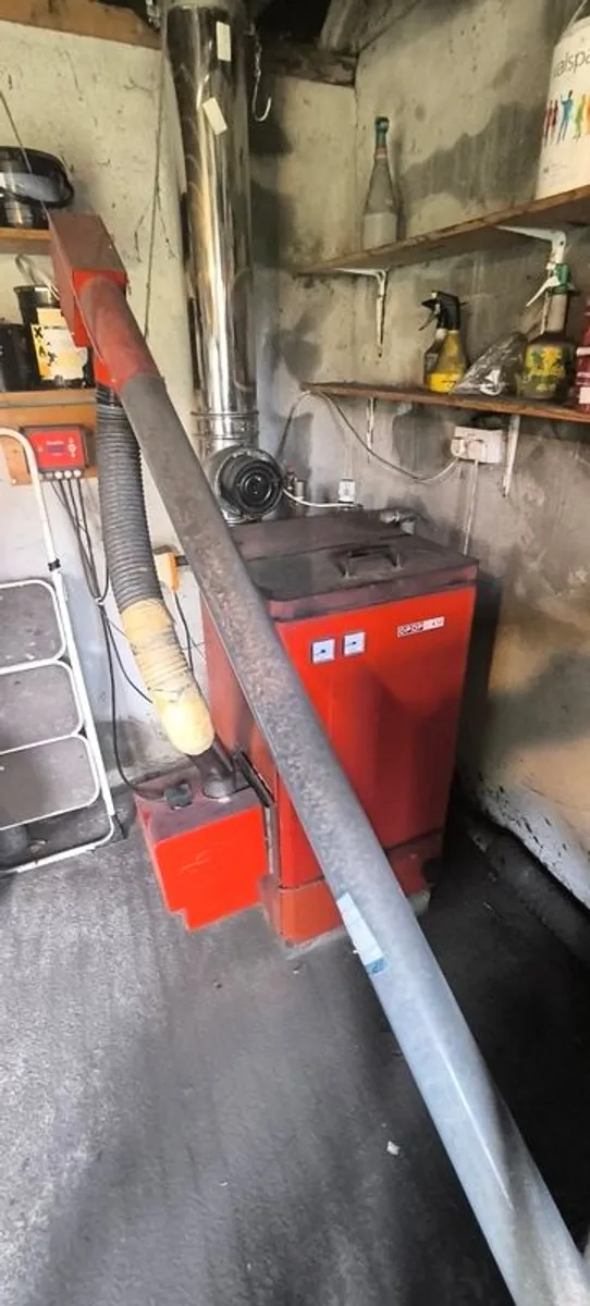Opop H430 Woodpellet boiler. Free to take away. - Image 2