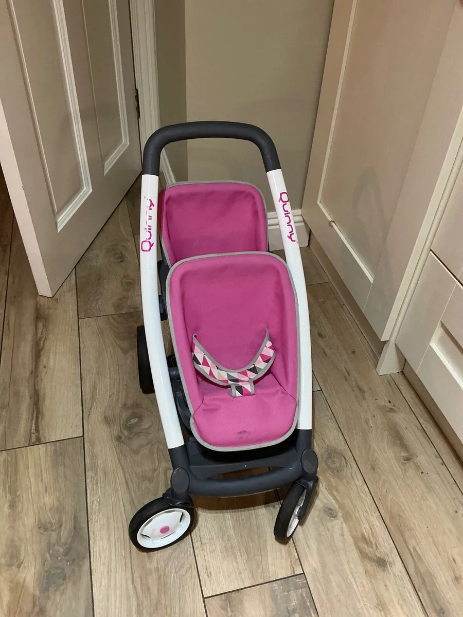 Dolls Quinny double buggy - Image 2