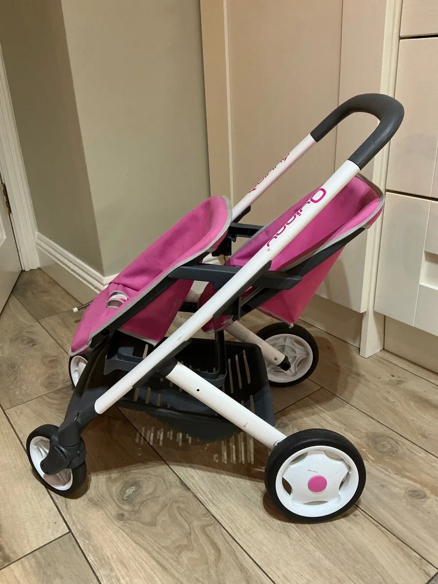 Dolls Quinny double buggy - Image 4