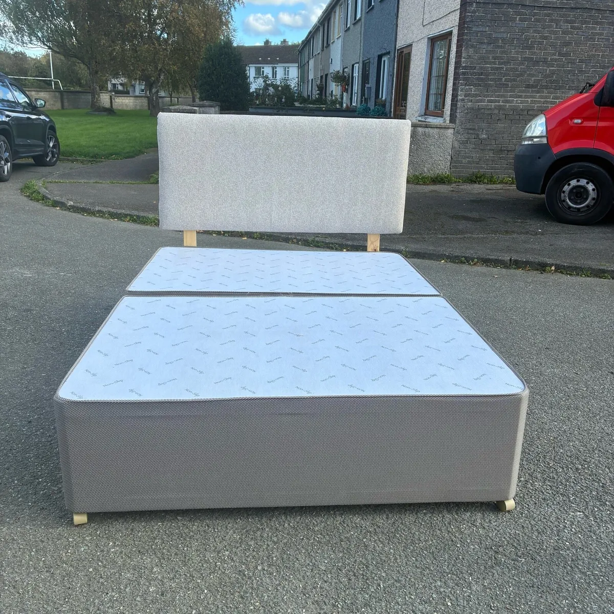 Double base & headboard - Image 1