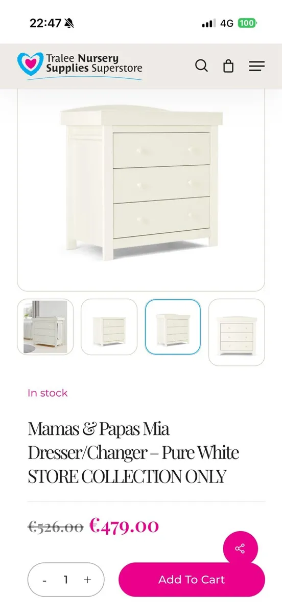 chest of drawer / changing unit - Image 2