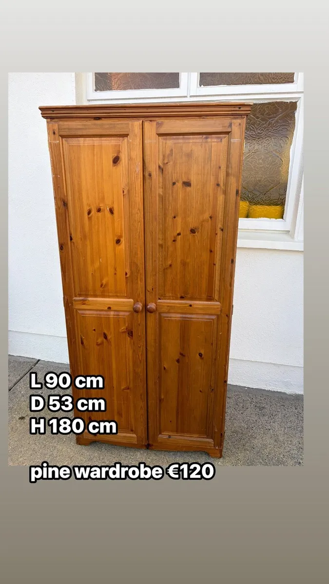 wooden wardrobe - Image 1