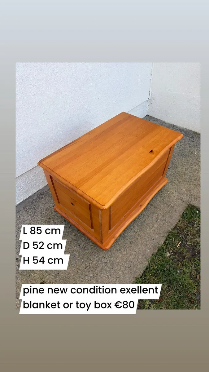 blanket box / toy box - Image 1