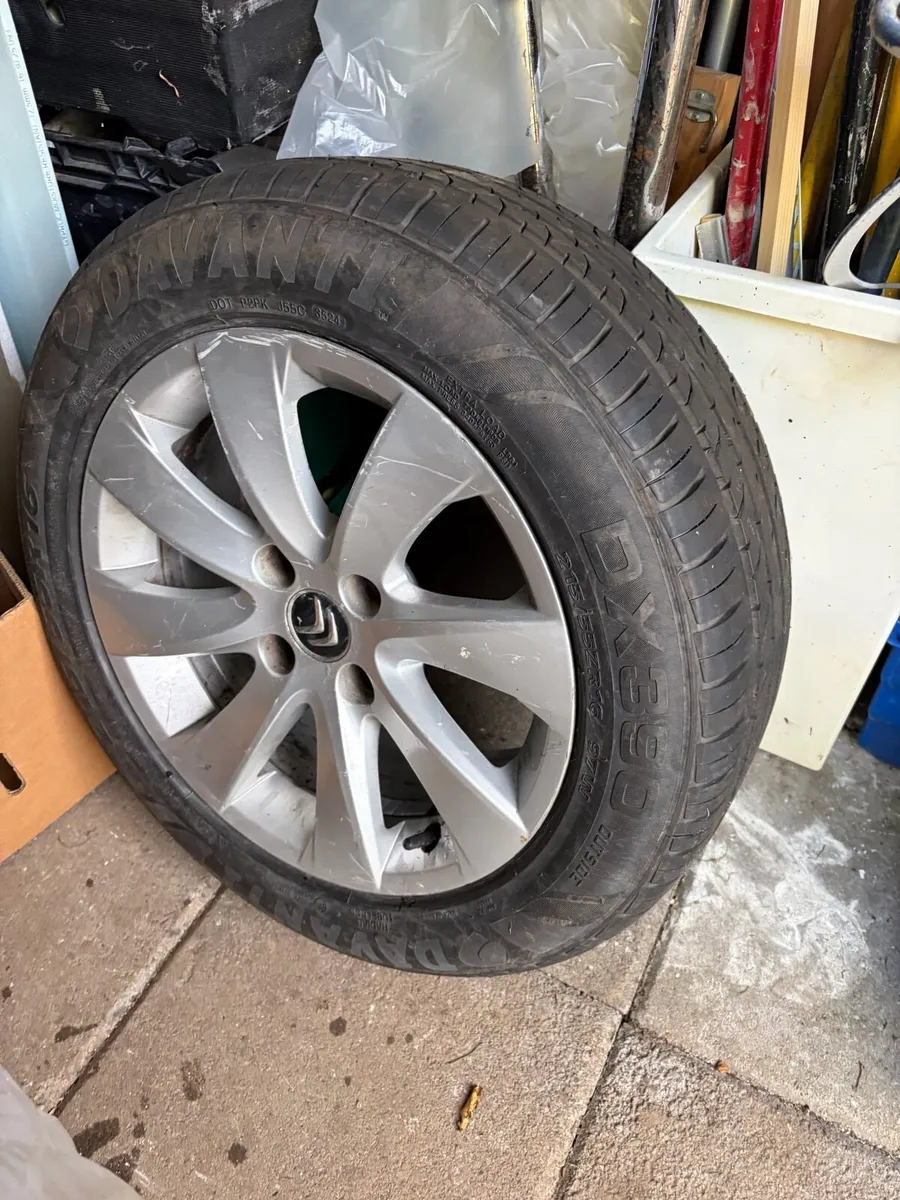 citroen C4 spare wheel - Image 1