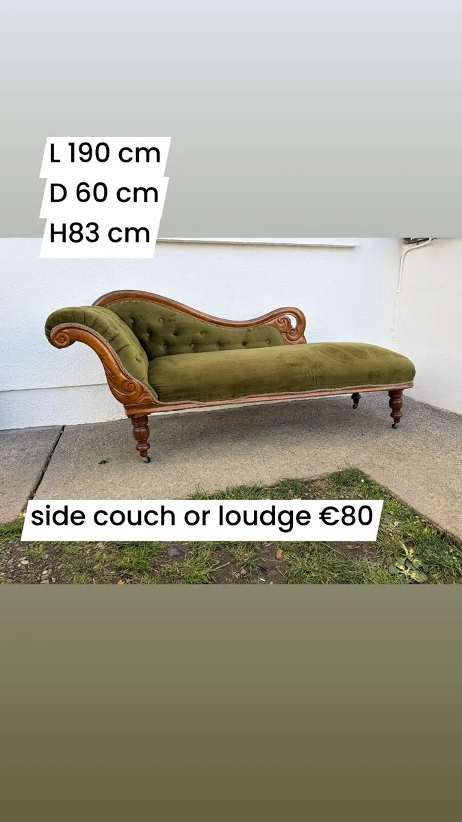 2 x loudge chairs / couch - Image 2