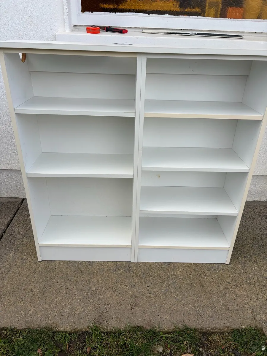 heavy narrow book shelf - Image 4