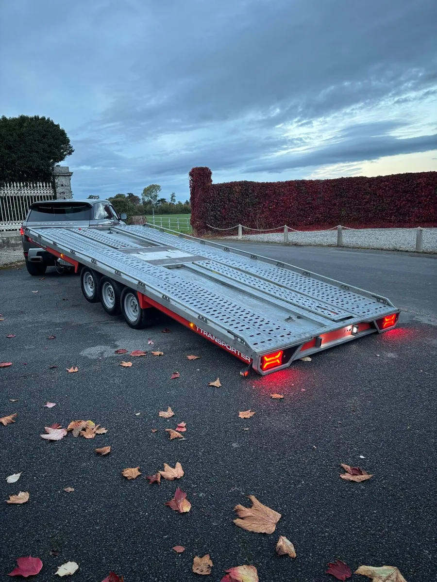 2024 Brian James 18x7 T6 Tiltbed Transporter - Image 1