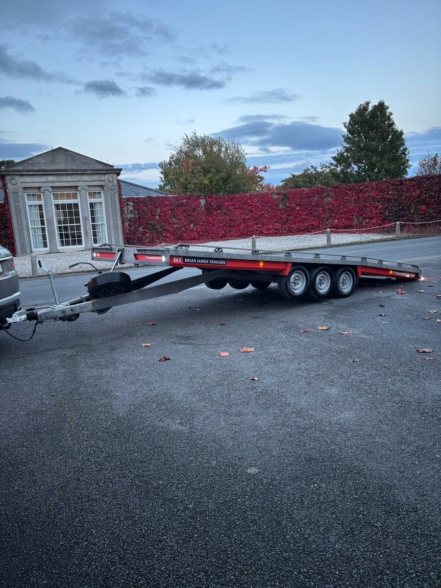 2024 Brian James 18x7 T6 Tiltbed Transporter - Image 2