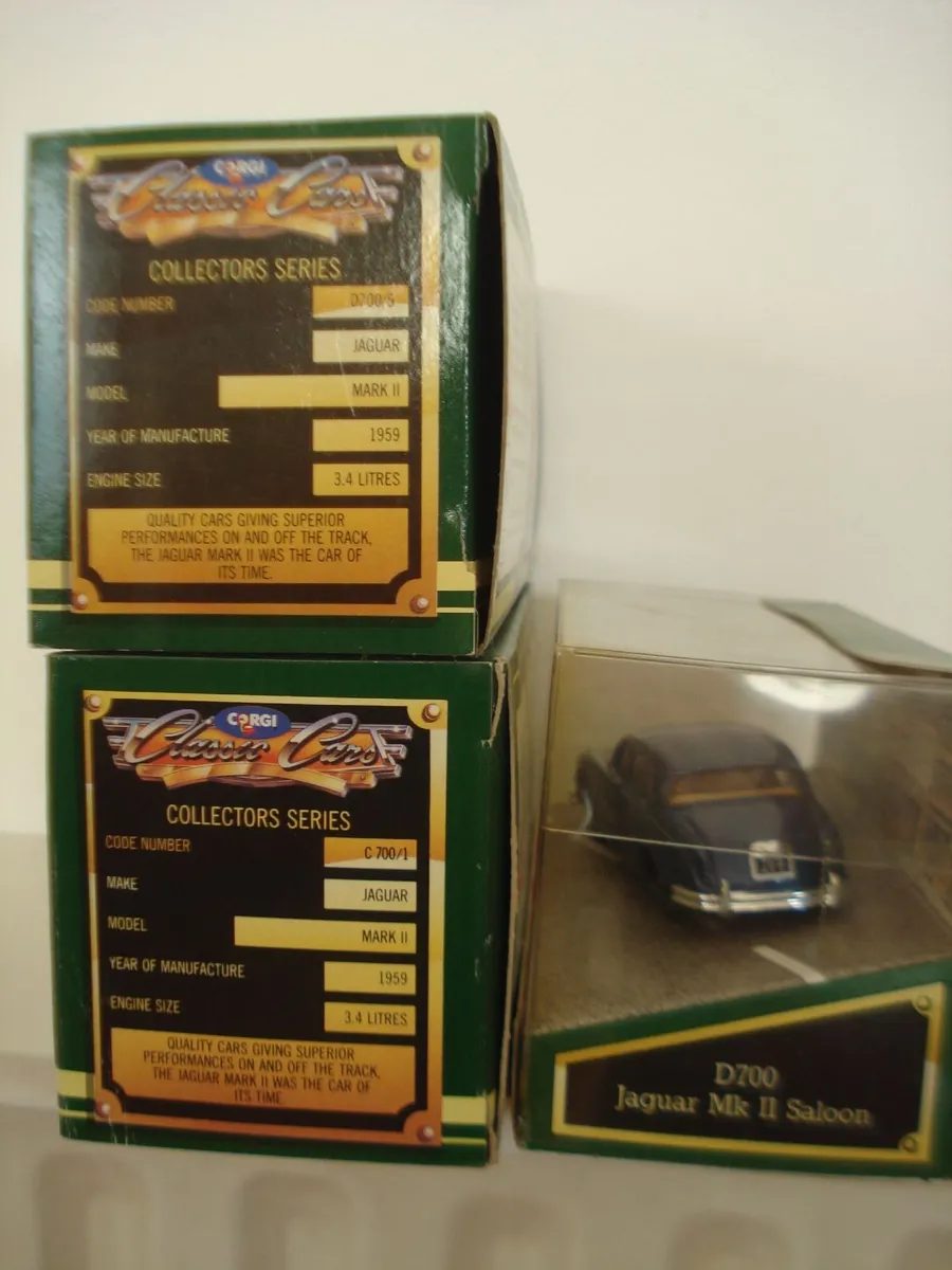 CORGI CLASSIC MODELS JAGUAR MK2 3.4 LITRE. - Image 2
