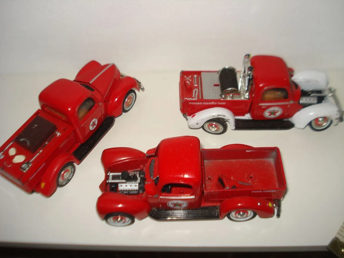 4 TEXACO 1940 FORD PICK UP MODELS. 1/32 SCALE. - Image 4