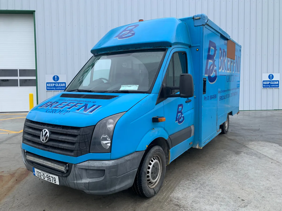 2013 VOLKSWAGEN CRAFTER UTILITY BOX VAN FOR AUCTIO - Image 1
