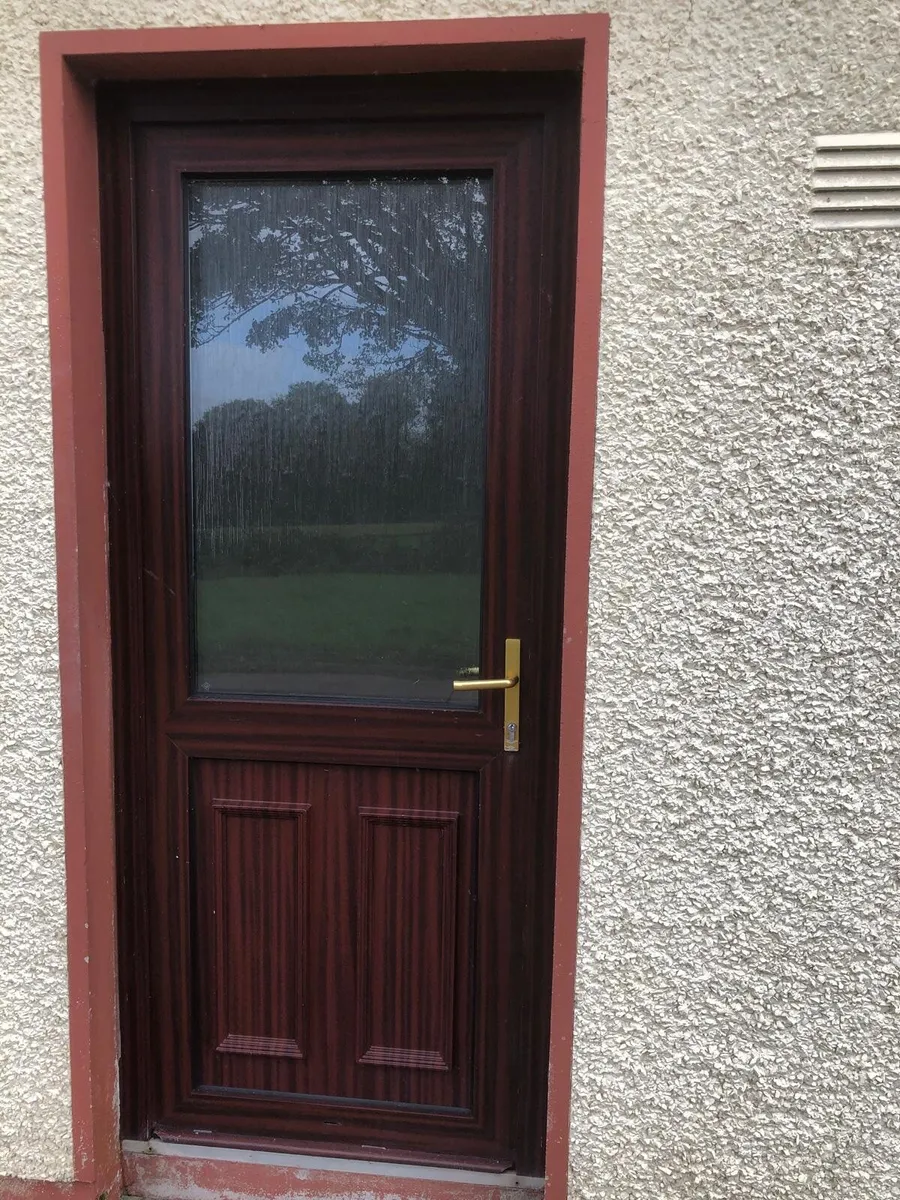 14 double glazed brown PVC windows and doors - Image 2