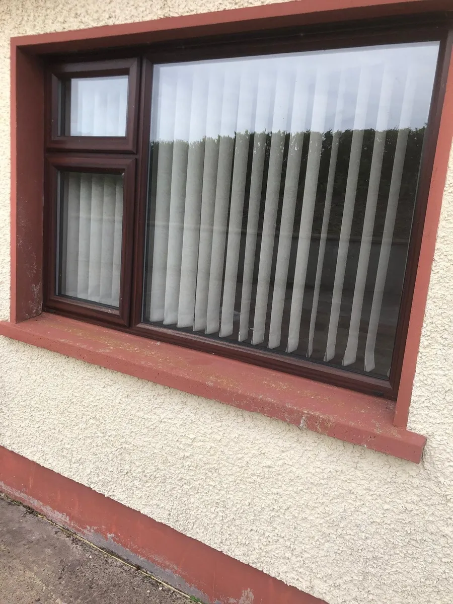 14 double glazed brown PVC windows and doors - Image 3