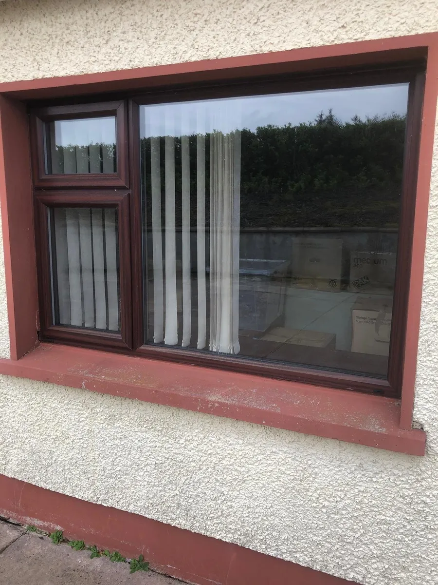 14 double glazed brown PVC windows and doors - Image 4