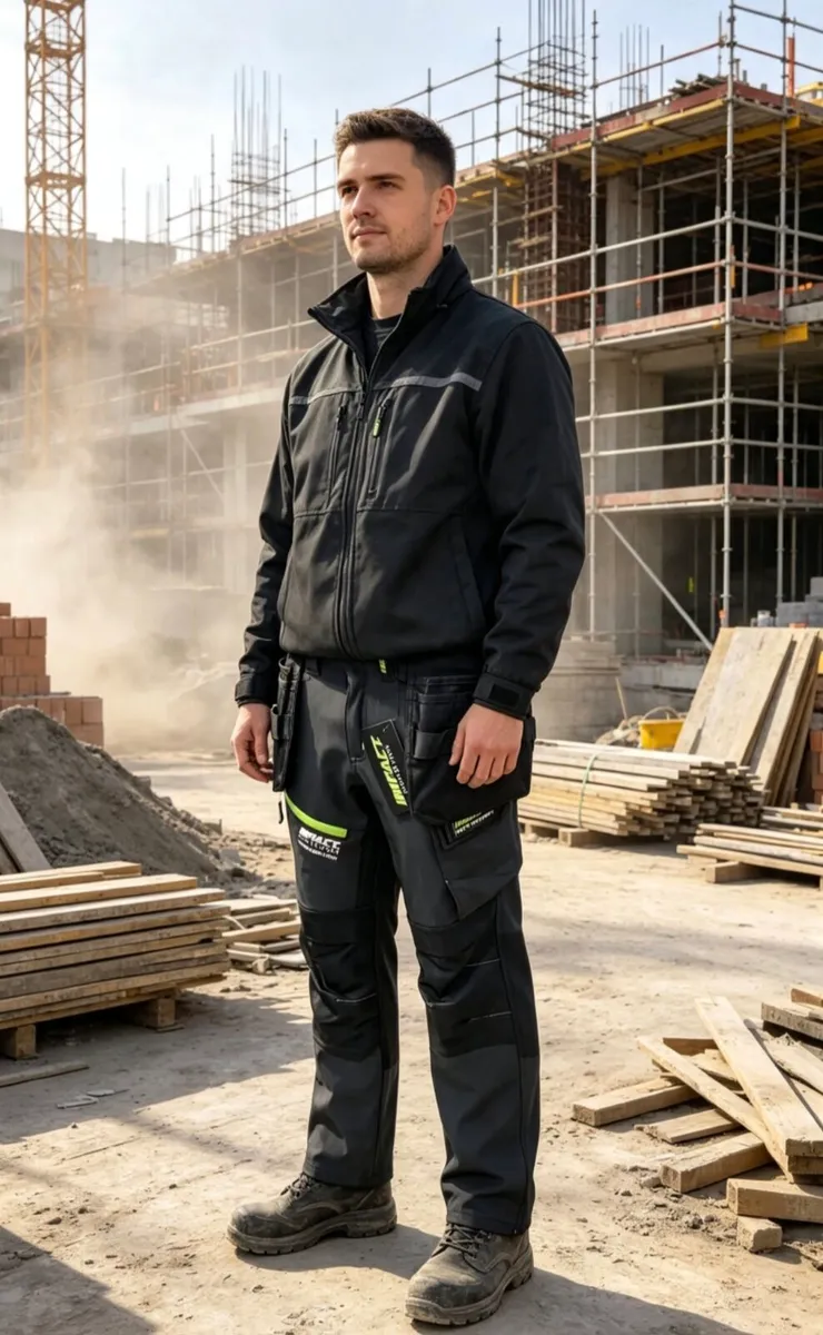 Impact softshell work trousers all sizes - Image 3