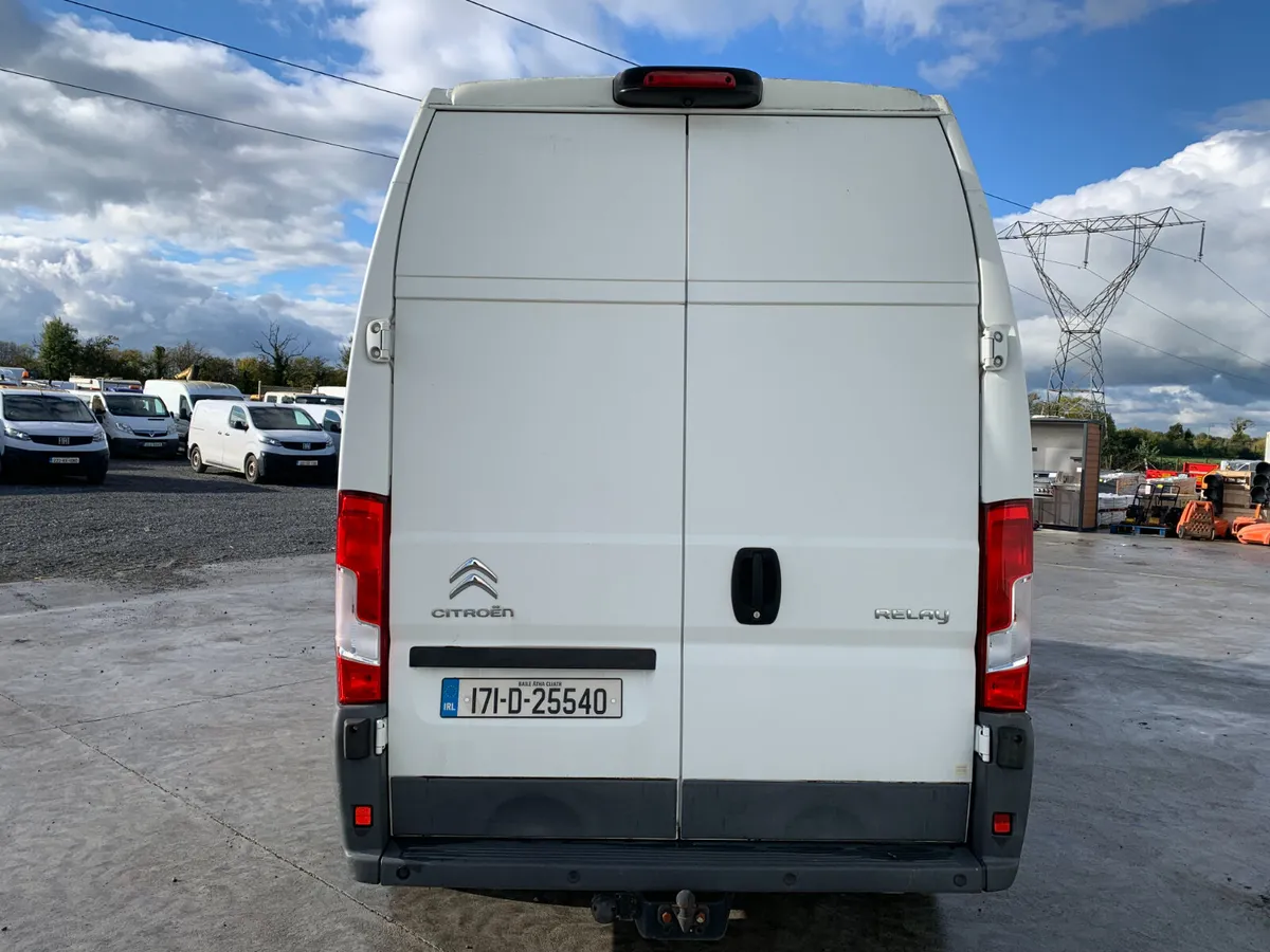 UNRESERVED 2017 CITROEN RELAY LWB FOR AUCTION - Image 4