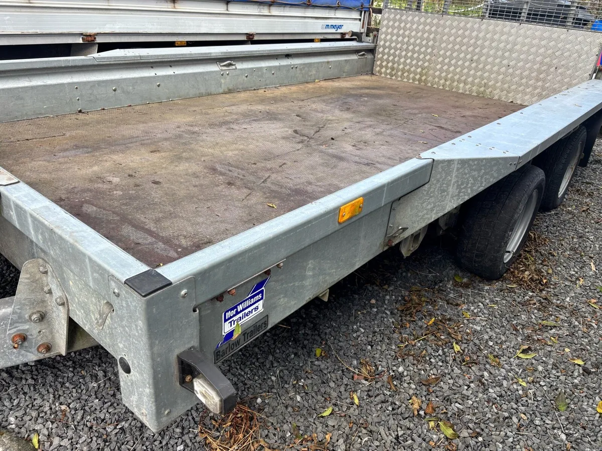 Ifor Williams 3 tonne plant trailer - Image 2