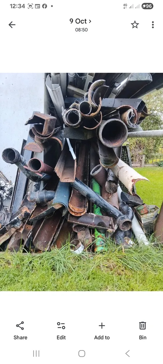 Cast iron gutters and downpipes - Image 1