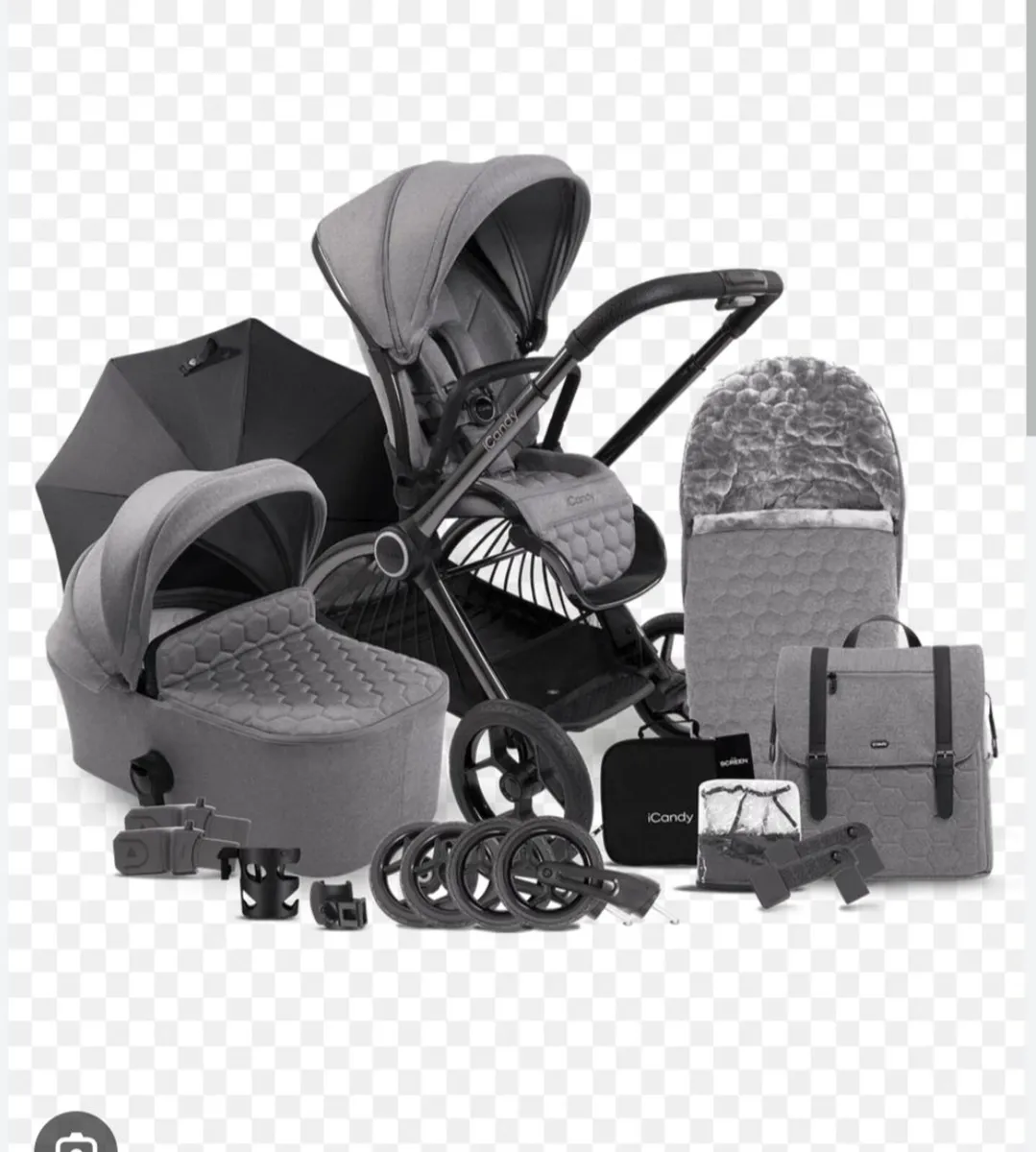 icandy travel system&Maxi cosy car seat +basex2 - Image 3
