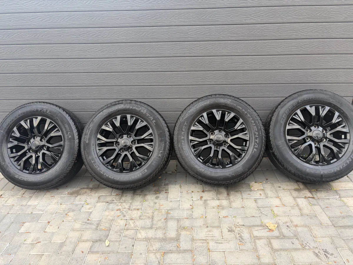 18” GENUINE FOR RANGER ALLOY WHEELS & TYRES - Image 2