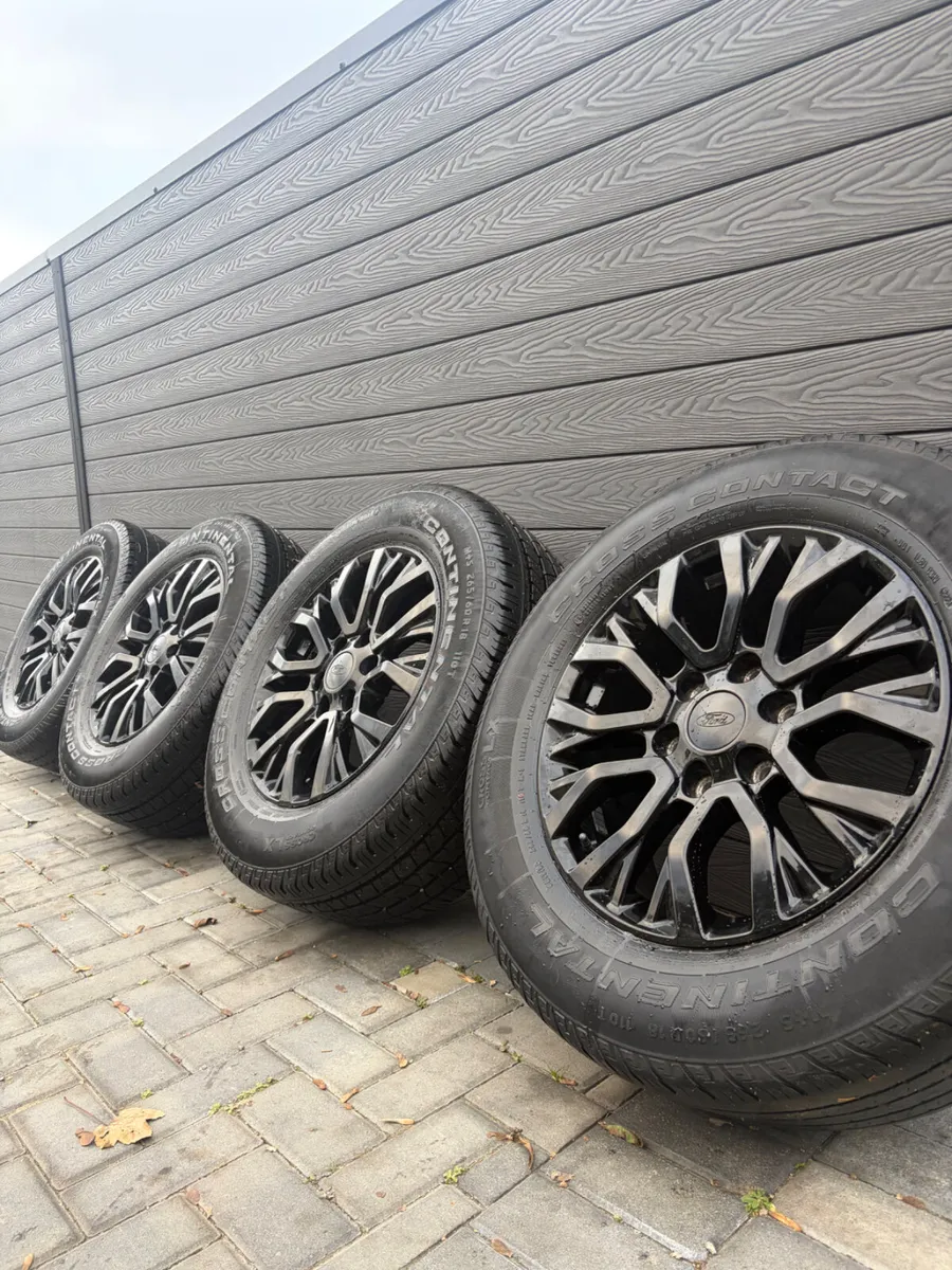 18” GENUINE FOR RANGER ALLOY WHEELS & TYRES - Image 1