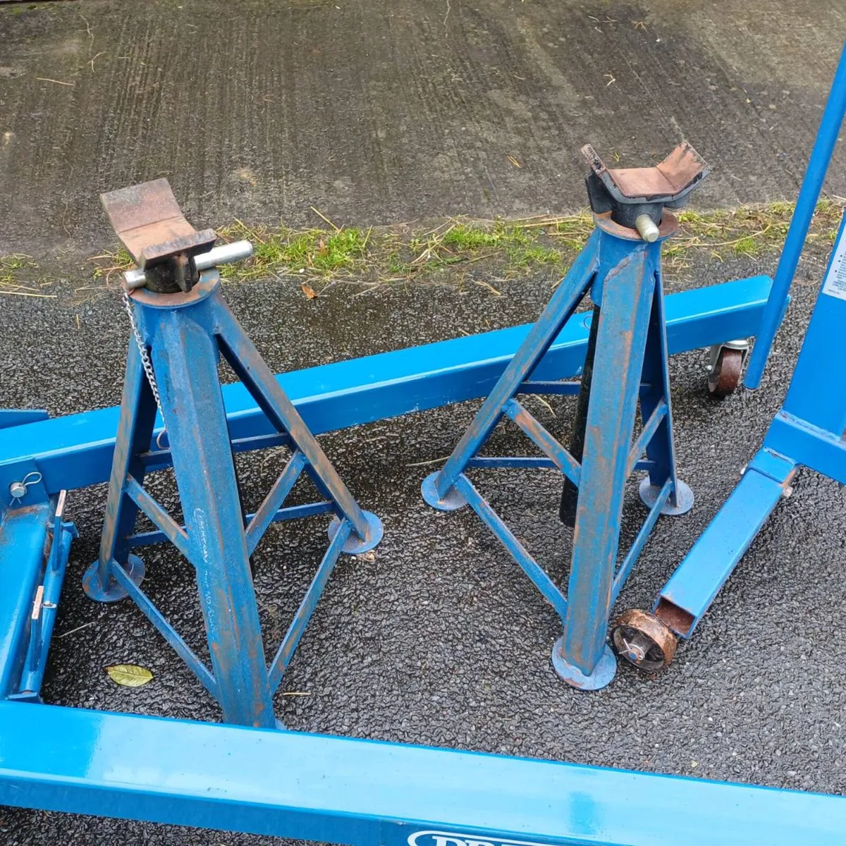 Draper Engine Crane, Engine Stand, Axel Stands, Jo - Image 3