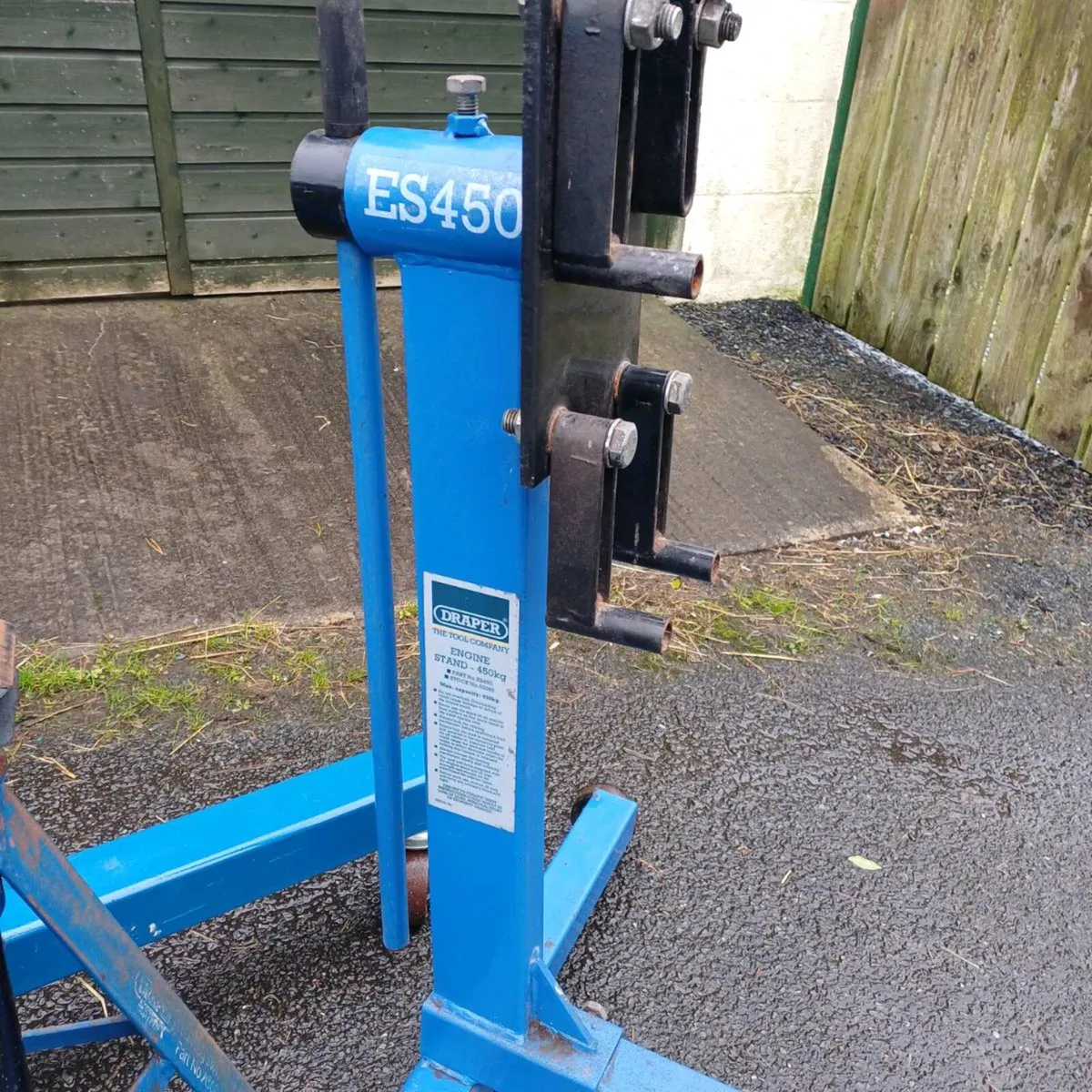Draper Engine Crane, Engine Stand, Axel Stands, Jo - Image 4
