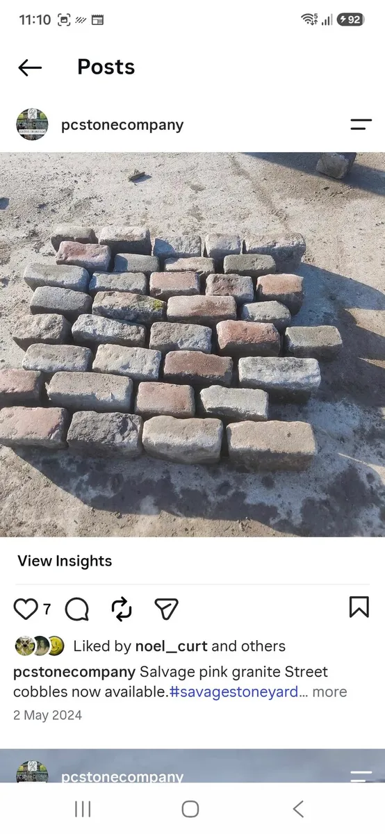 Reclaimed cobble stones - Image 2