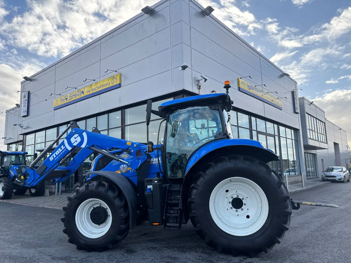 New Holland T7.225 Autocommand c/w Stoll-444hrs - Image 1