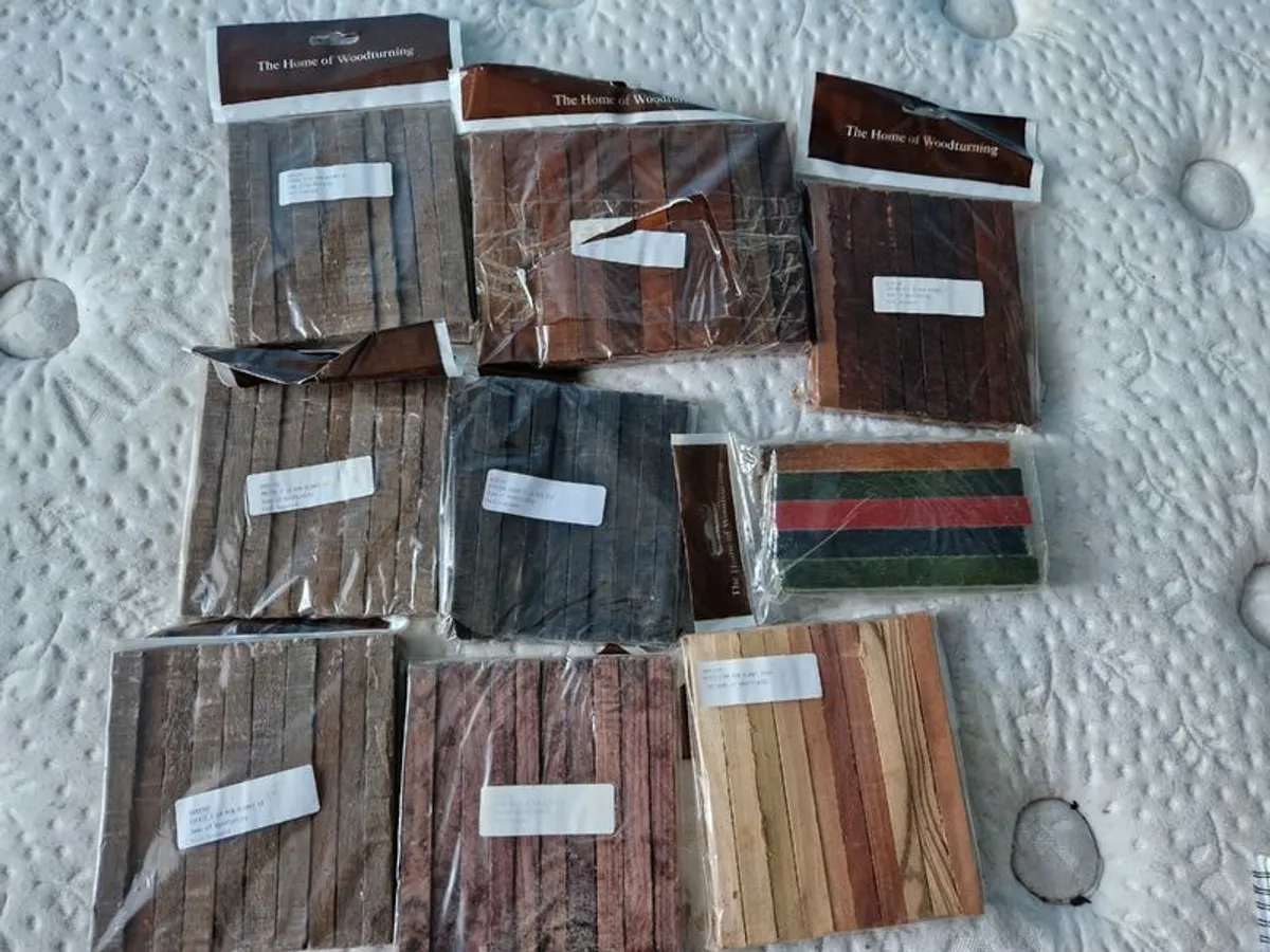 85 Woodturning Pen Blanks - Image 1