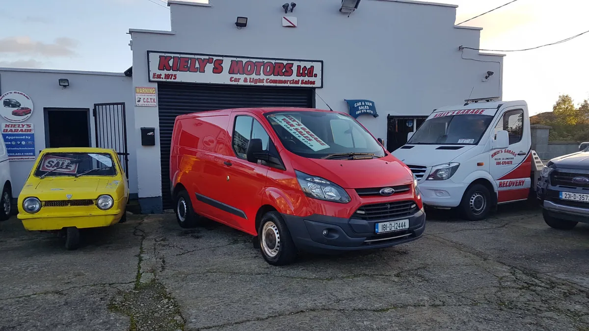 Ford Transit custom 100km as new vat invoice - Image 1