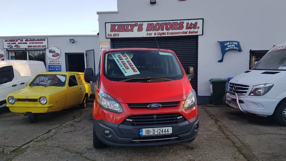 Ford Transit custom 100km as new vat invoice - Image 2