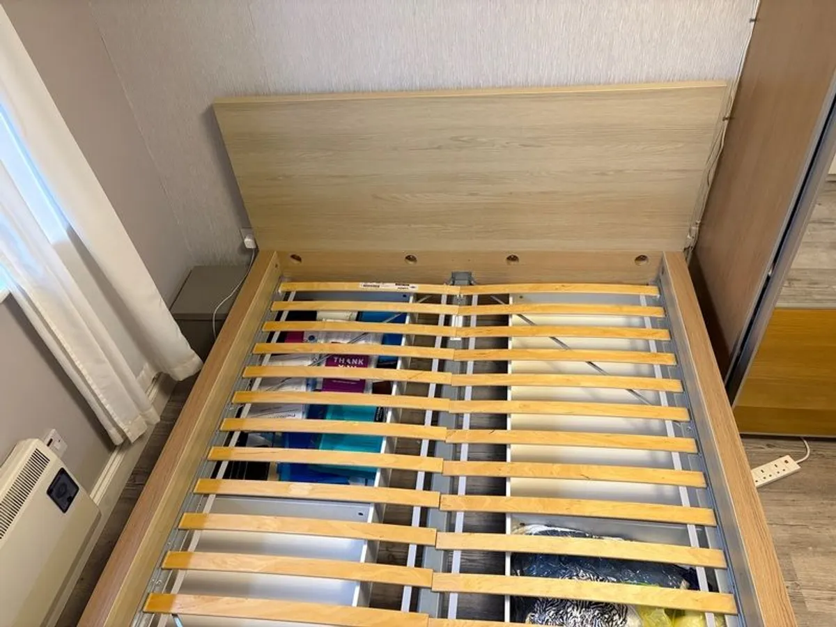Bed Frame King Size With 4 Storage Drawers - Image 2