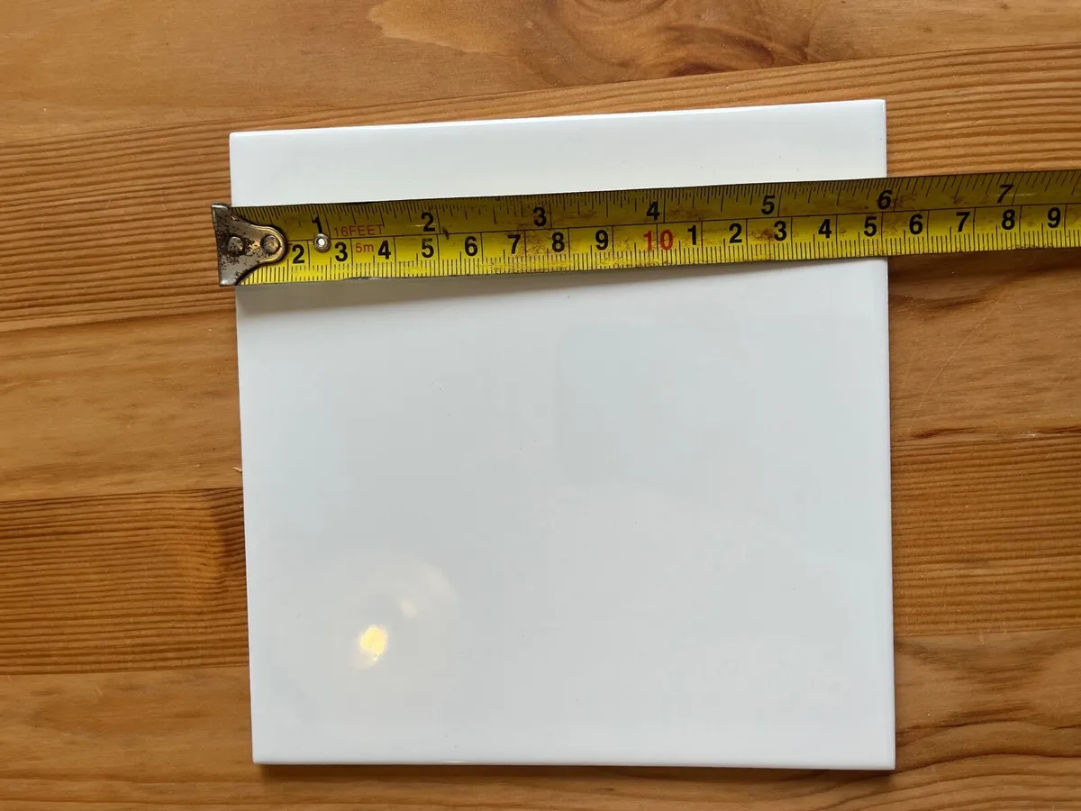 White Tiles 6x6” - 9 boxes - Image 3
