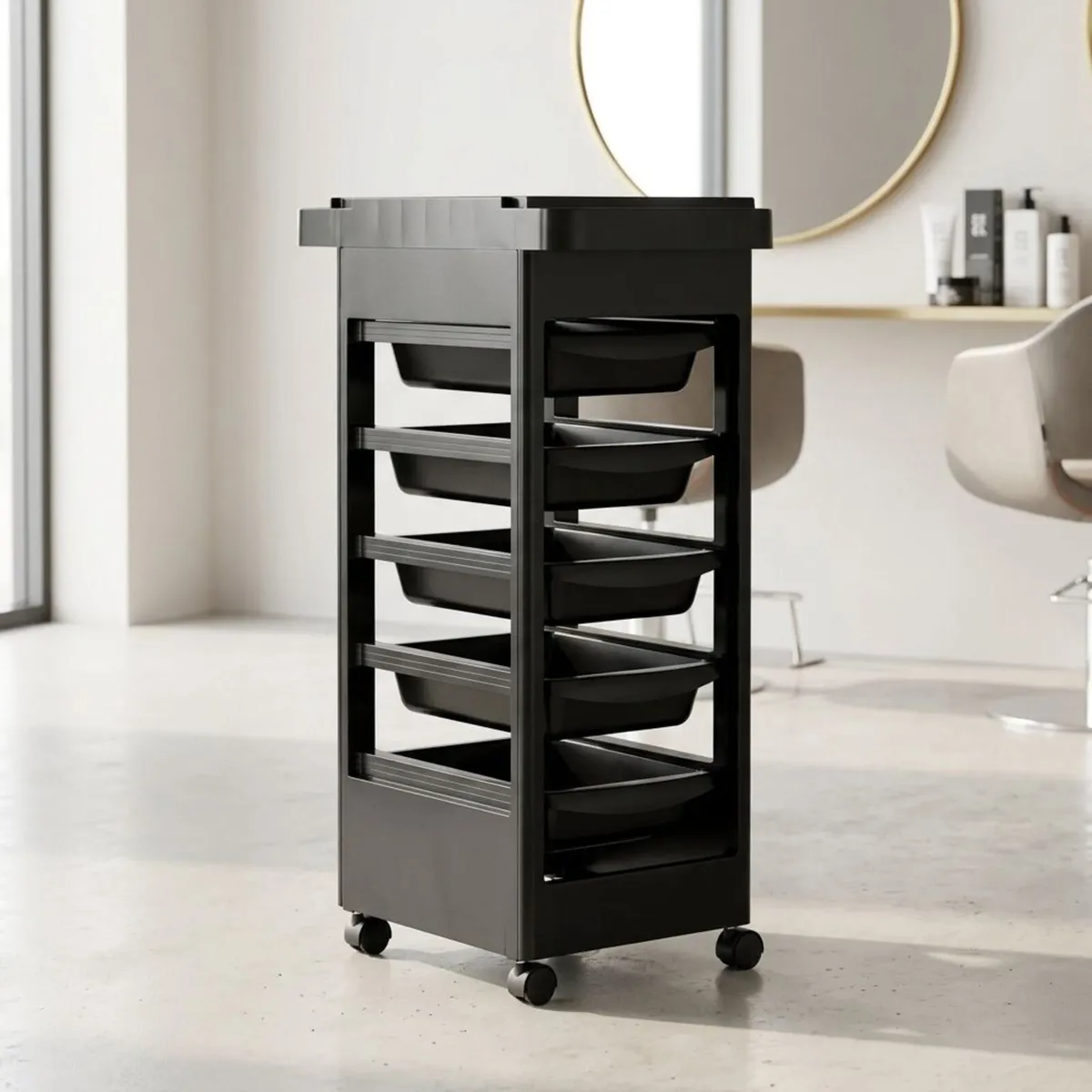Hairdressing trolley/cart on wheels - Image 1