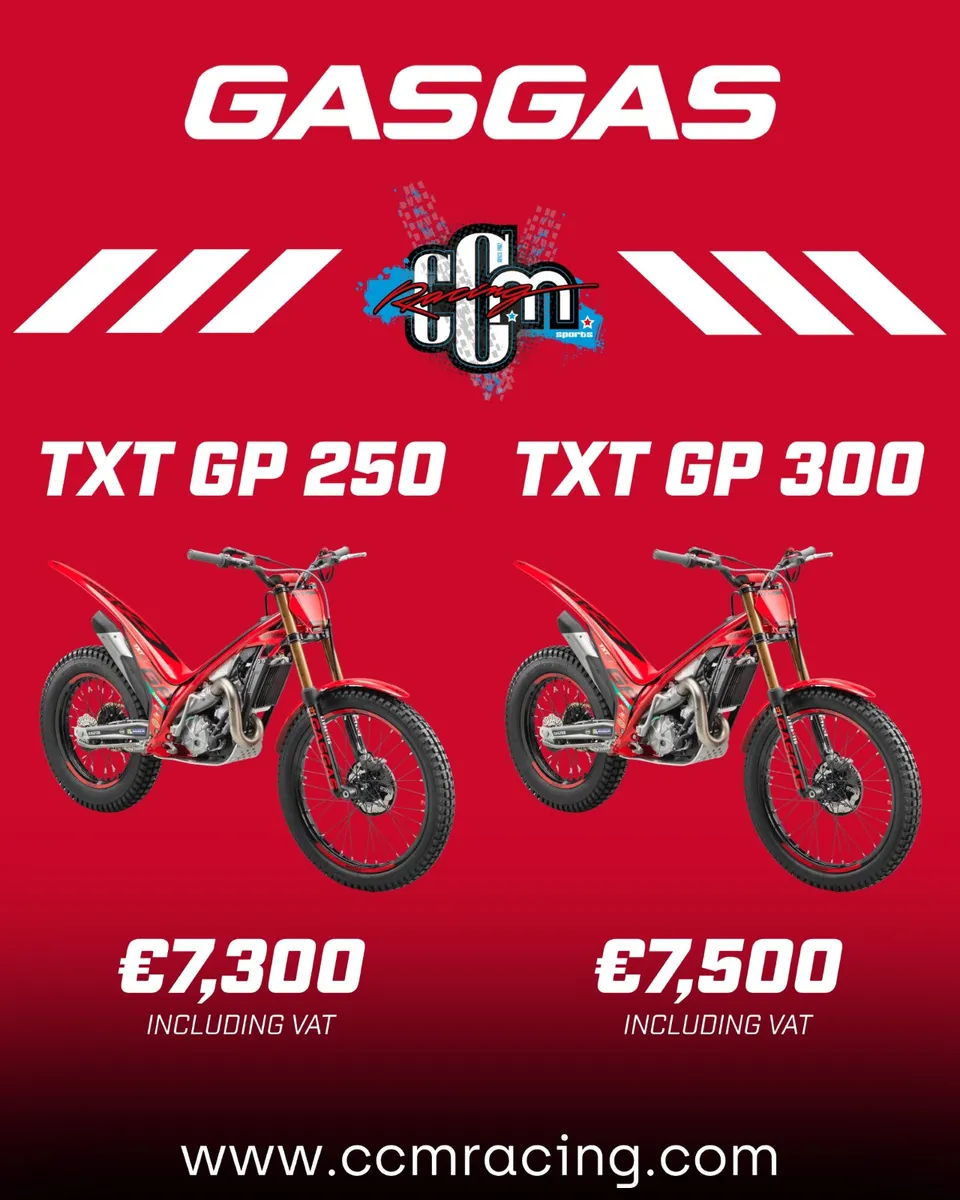 New GasGas TXT GP Trials - 250 and 300 available