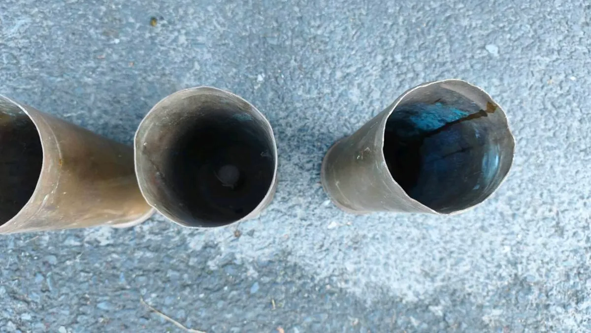 four spent, empty brass artillery shell casings
13 - Image 3